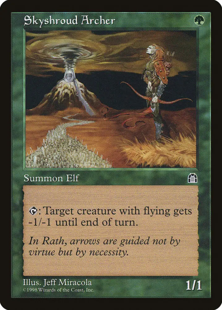 Skyshroud Archer [Stronghold] - MTG Single