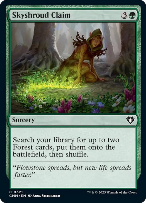 Skyshroud Claim [Commander Masters] - MTG Single