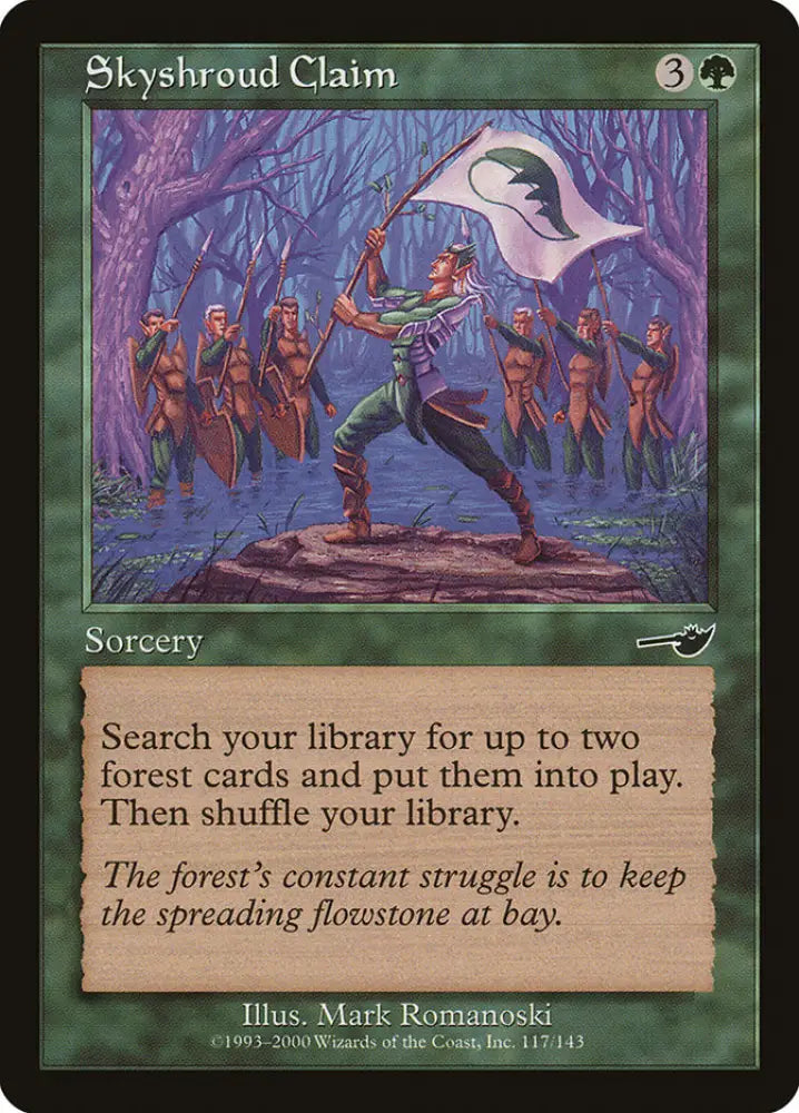 Skyshroud Claim [Nemesis] - MTG Single
