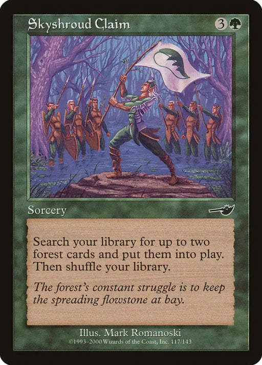 Skyshroud Claim [Nemesis] - MTG Single