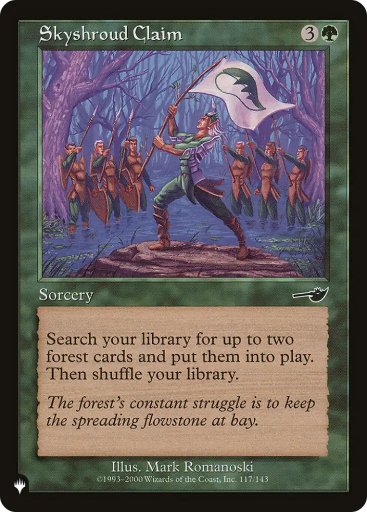 Skyshroud Claim [The List] - MTG Single
