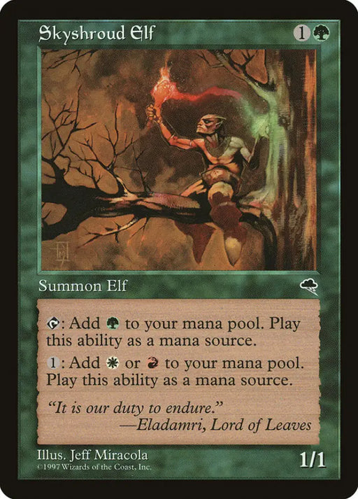 Skyshroud Elf [Tempest] - MTG Single