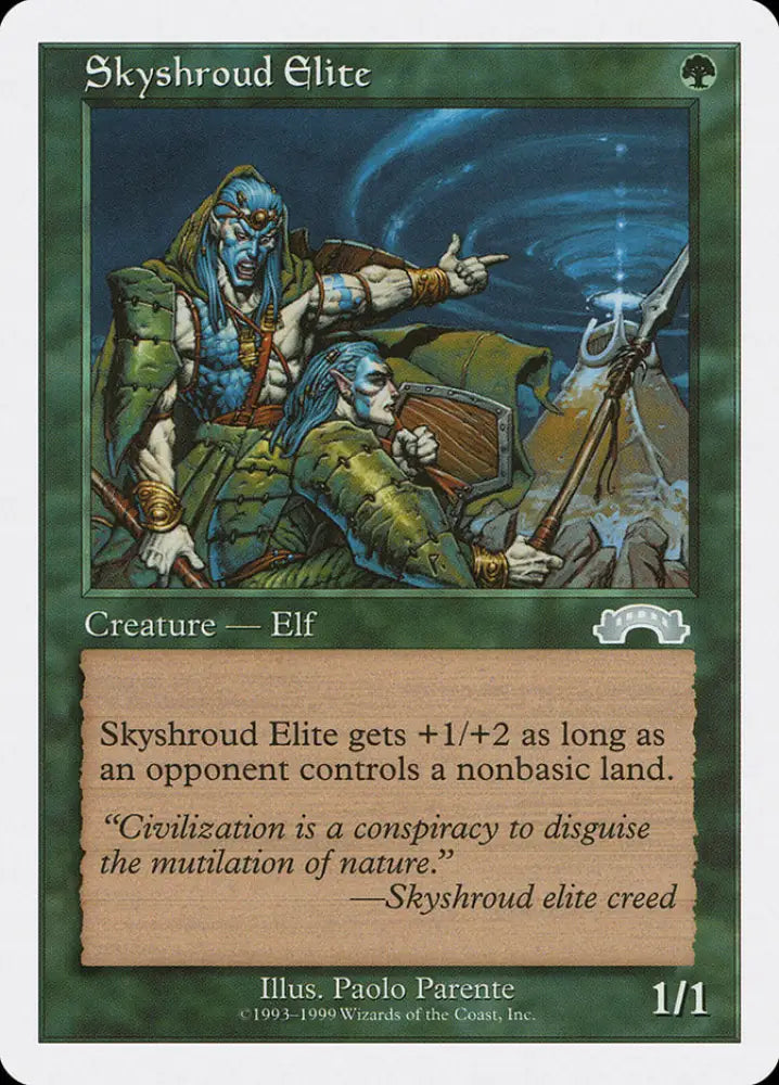 Skyshroud Elite [Battle Royale] - MTG Single