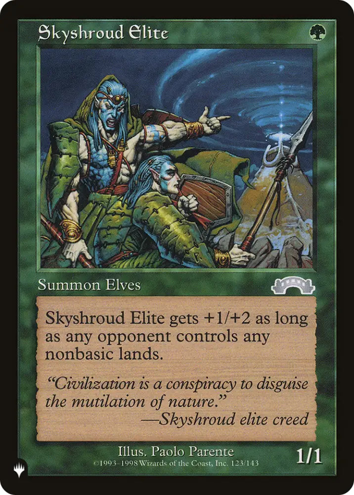 Skyshroud Elite [The List] - MTG Single