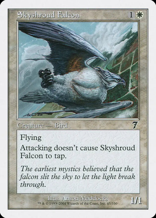Skyshroud Falcon [Seventh Edition] - MTG Single