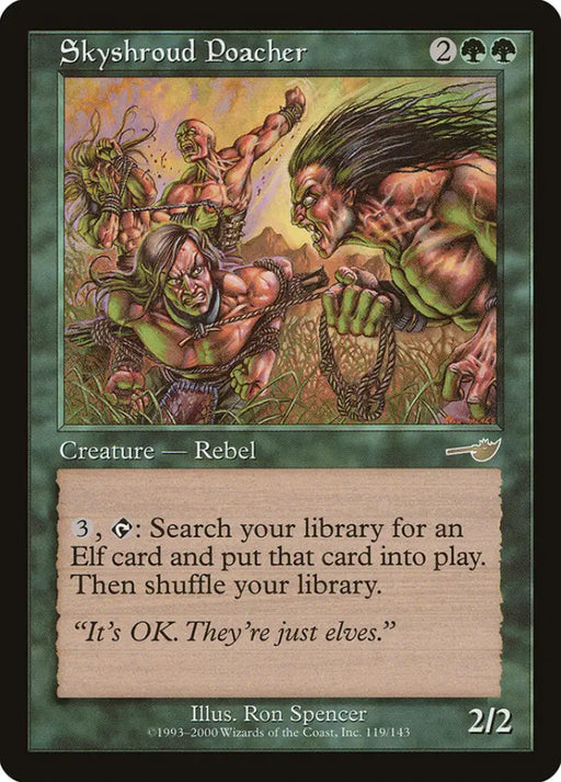 Skyshroud Poacher [Nemesis] - MTG Single