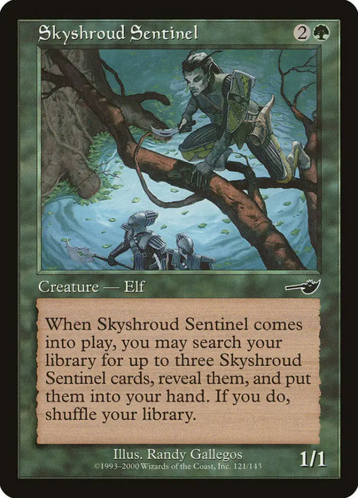 Skyshroud Sentinel [Nemesis] - MTG Single