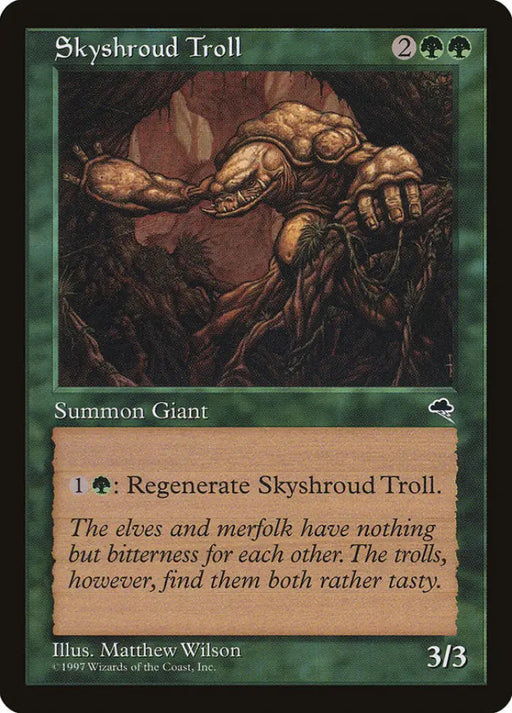 Skyshroud Troll [Tempest] - MTG Single