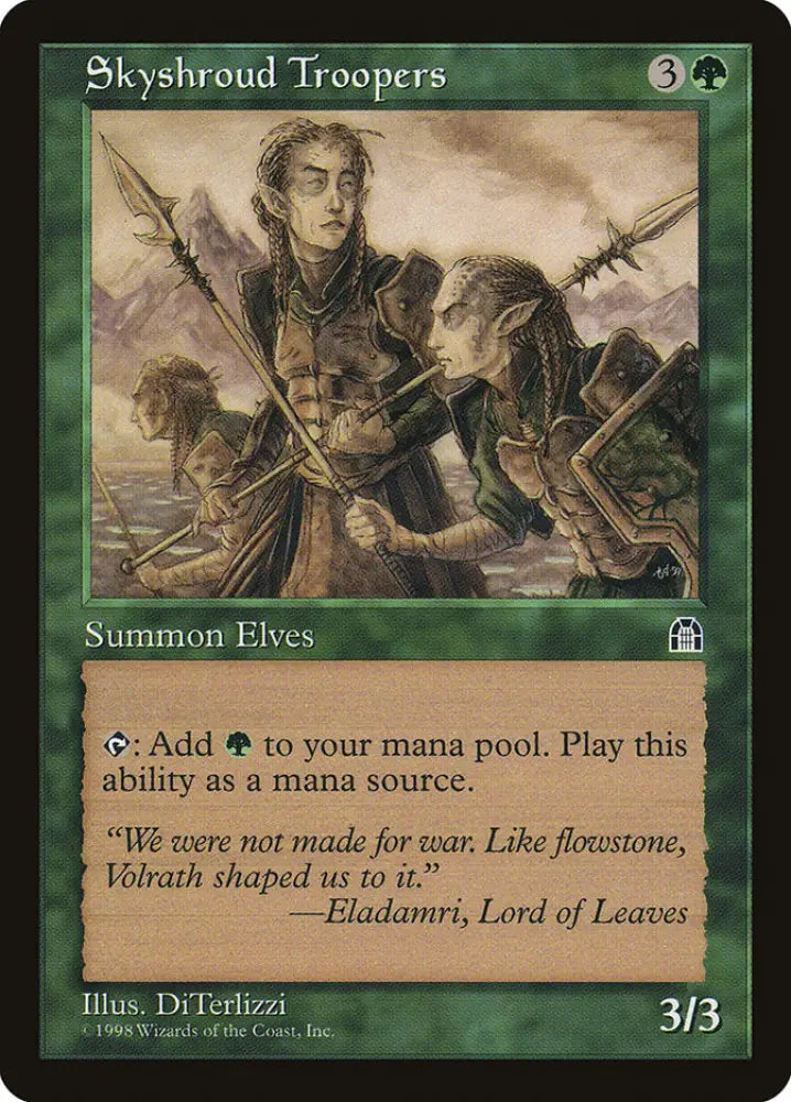Skyshroud Troopers [Stronghold] - MTG Single
