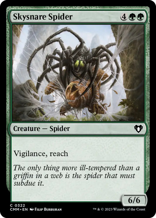 Skysnare Spider [Commander Masters] - MTG Single