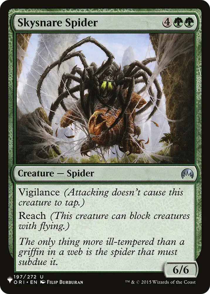 Skysnare Spider [The List] - MTG Single