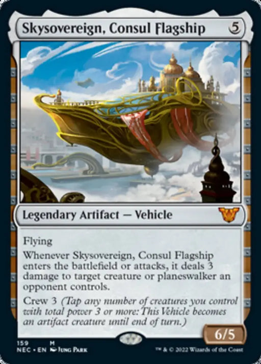 Skysovereign Consul Flagship [Kamigawa: Neon Dynasty Commander] - MTG Single