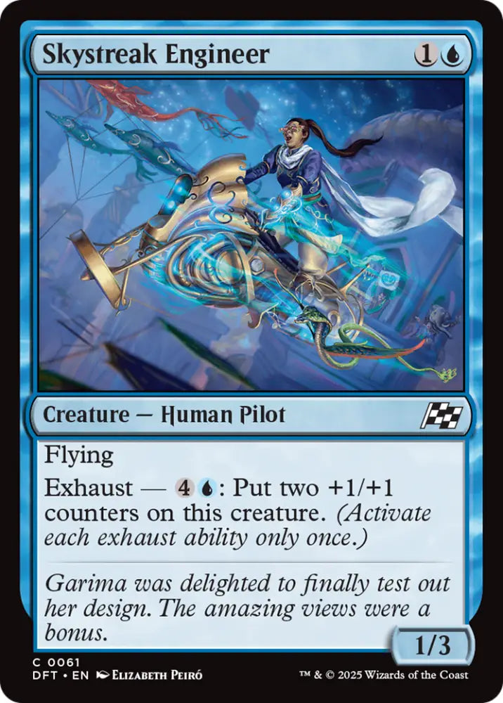 Skystreak Engineer [Aetherdrift] - MTG Single