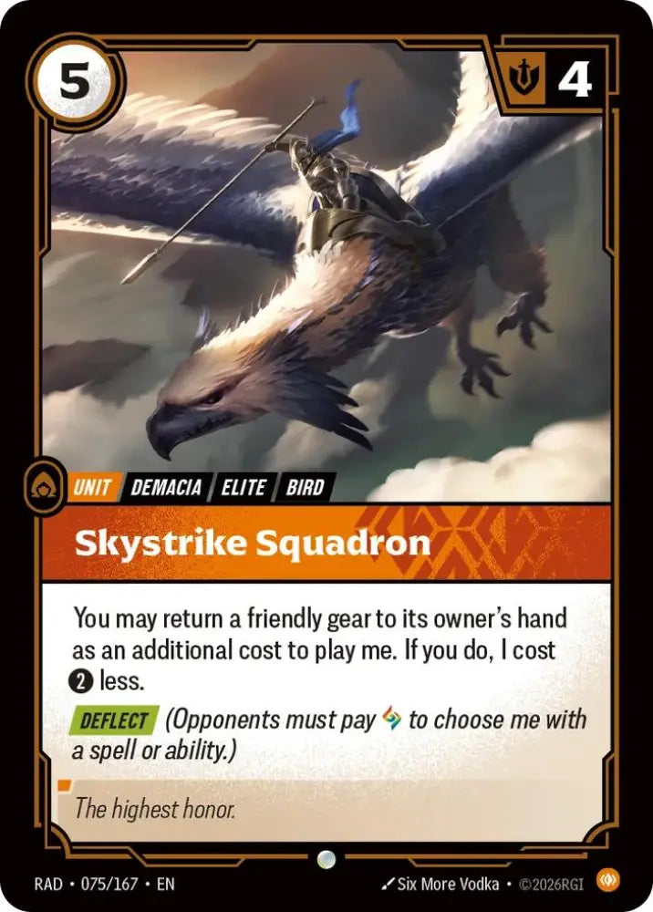 Skystrike Squadron (075/167) [Radiance]