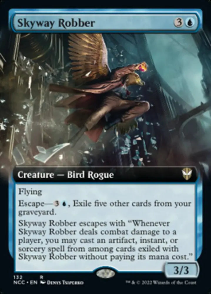 Skyway Robber (Extended Art) [Streets of New Capenna Commander] - MTG Single