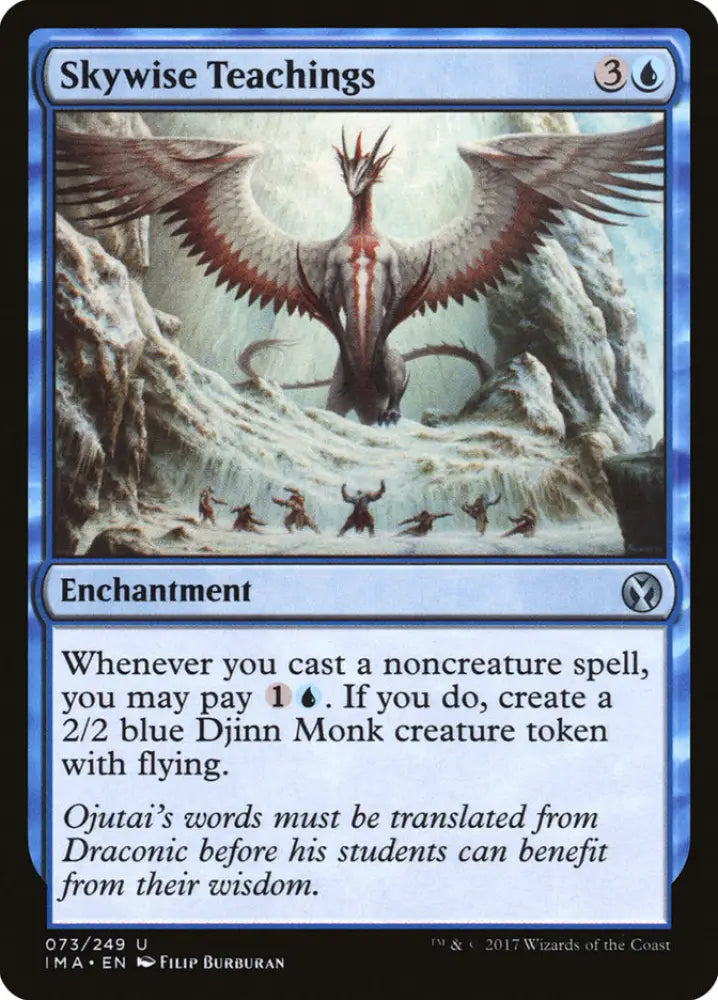 Skywise Teachings [Iconic Masters] - MTG Single