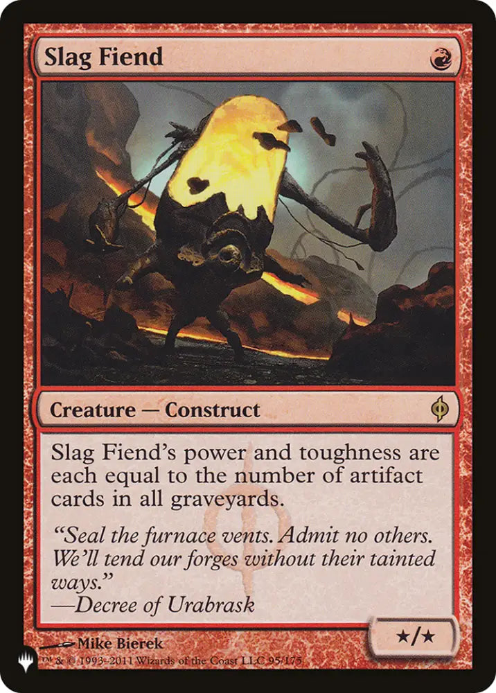 Slag Fiend [The List] - MTG Single