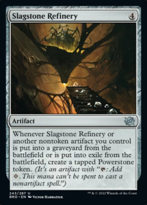 Slagstone Refinery [The Brothers’ War] - MTG Single
