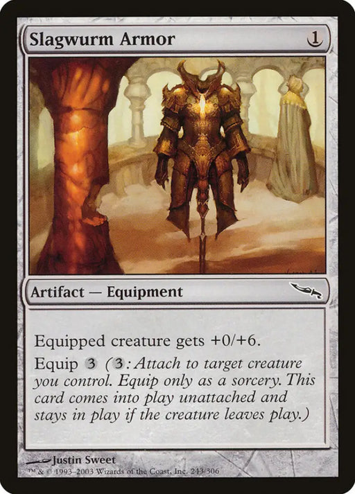 Slagwurm Armor [Mirrodin] - MTG Single