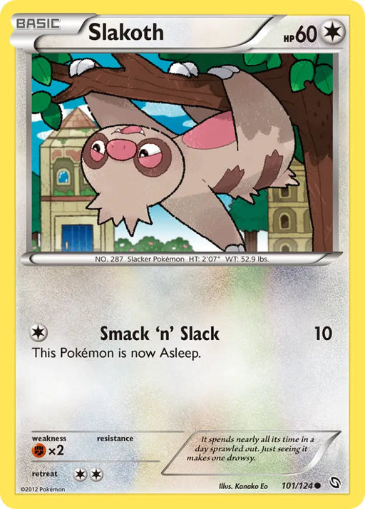 Slakoth (101/124) [Black & White: Dragons Exalted] - Pokemon Single