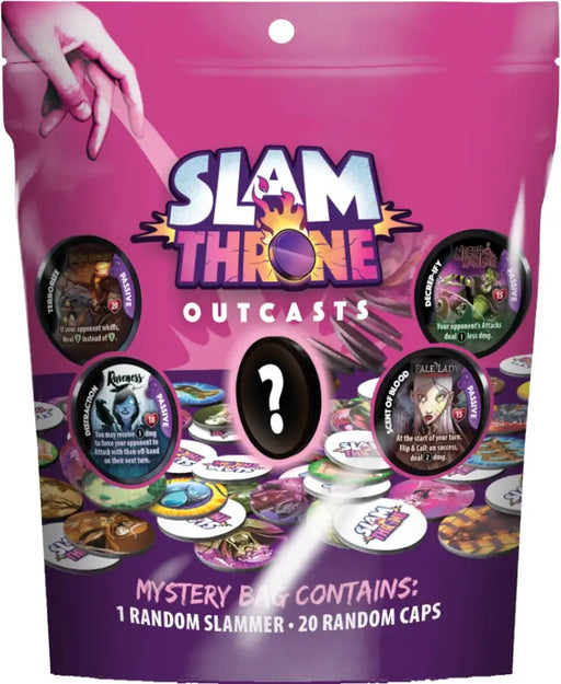 Slam Throne: Outcasts Mystery Pack 1ct - Board Games