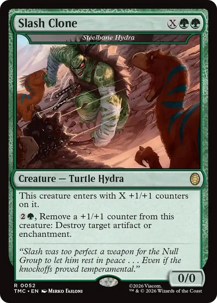 Slash Clone - Steelbane Hydra (52) [Teenage Mutant Ninja Turtles Commander]