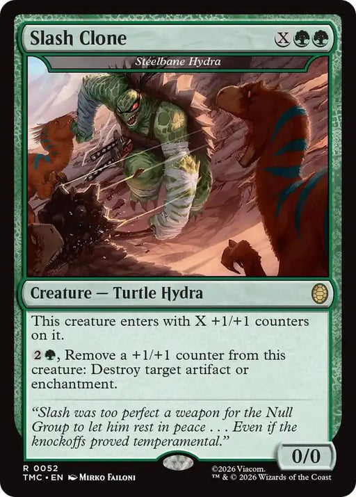 Slash Clone - Steelbane Hydra (52) [Teenage Mutant Ninja Turtles Commander]