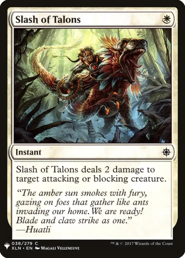 Slash of Talons [Mystery Booster] - MTG Single