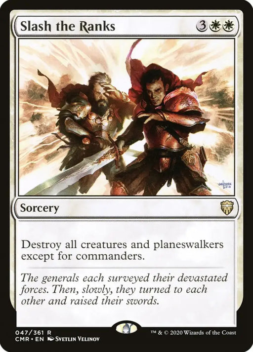 Slash the Ranks [Commander Legends] - MTG Single