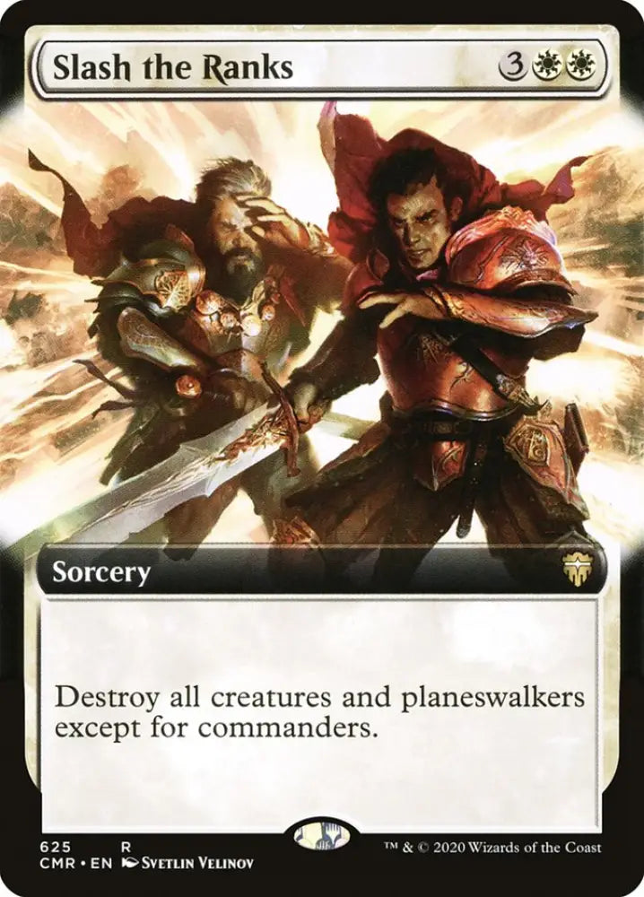 Slash the Ranks (Extended Art) [Commander Legends] - MTG Single