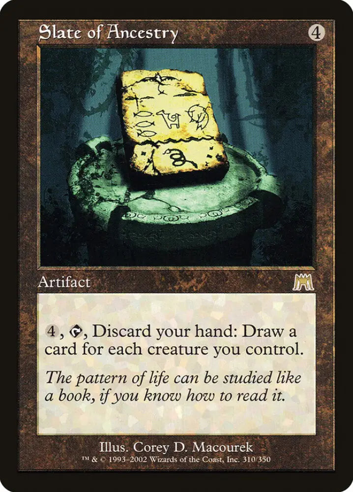 Slate of Ancestry [Onslaught] - MTG Single
