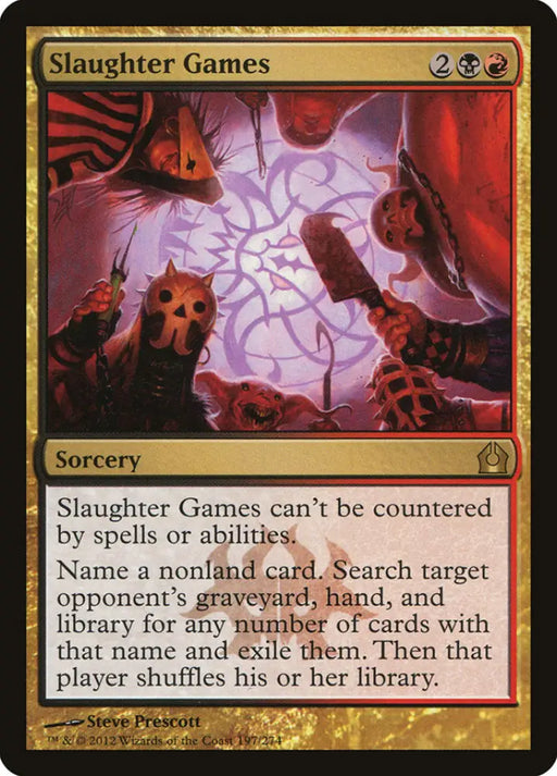 Slaughter Games [Return to Ravnica] - MTG Single