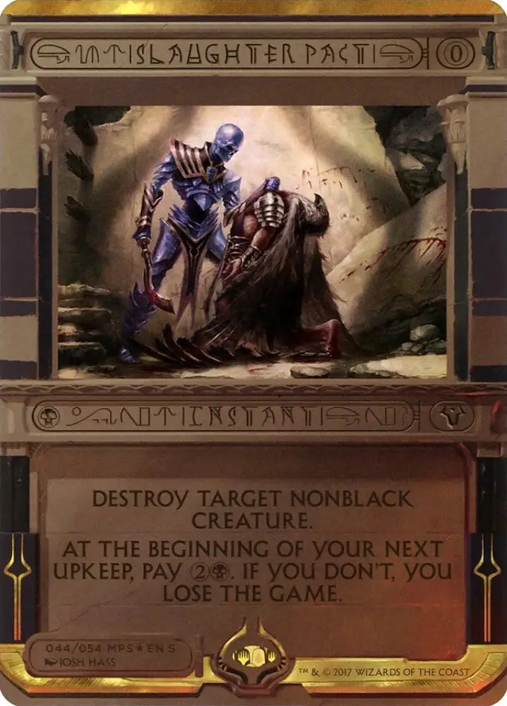 Slaughter Pact (Invocation) [Amonkhet Invocations] - MTG Single