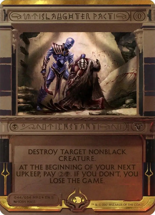 Slaughter Pact (Invocation) [Amonkhet Invocations] - MTG Single