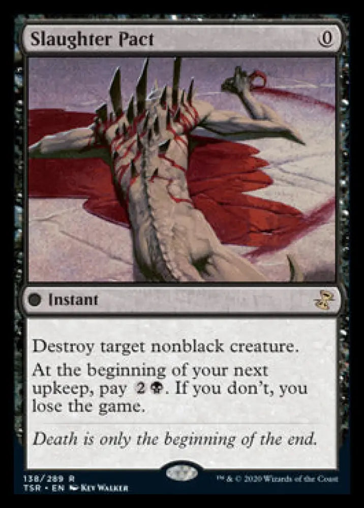 Slaughter Pact [Time Spiral Remastered] - MTG Single