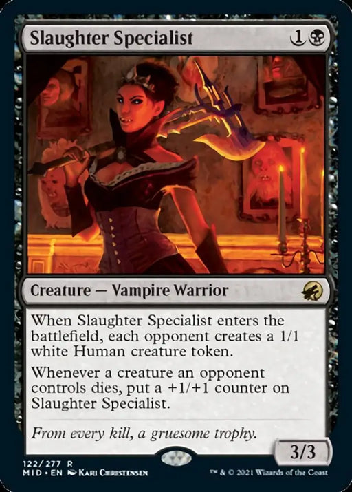 Slaughter Specialist [Innistrad: Midnight Hunt] - MTG Single