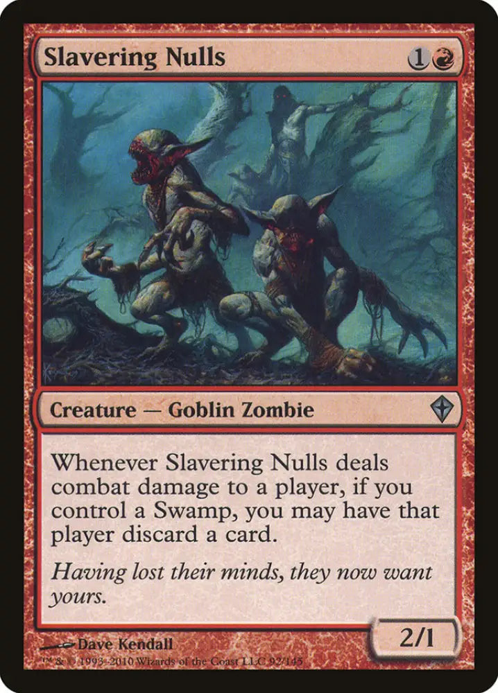 Slavering Nulls [Worldwake] - MTG Single