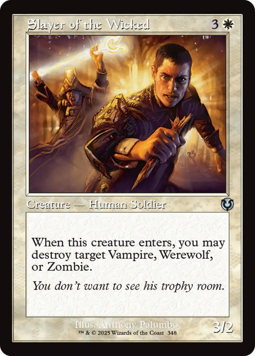 Slayer of the Wicked (Retro Frame) [Innistrad Remastered] - MTG Single