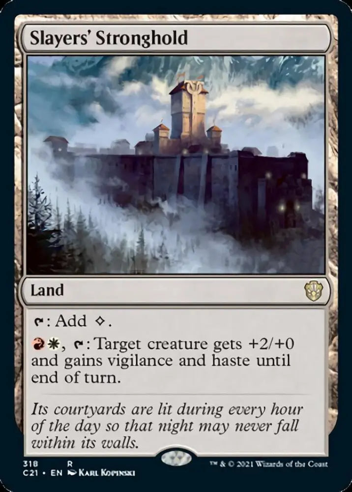 Slayers’ Stronghold [Commander 2021] - MTG Single