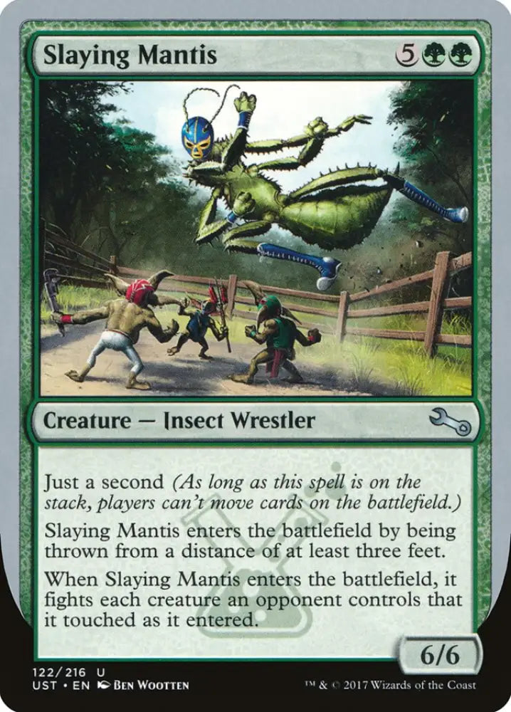 Slaying Mantis [Unstable] - MTG Single