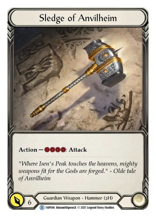 Sledge of Anvilheim [1HP046] (History Pack 1) - Flesh And Blood Single