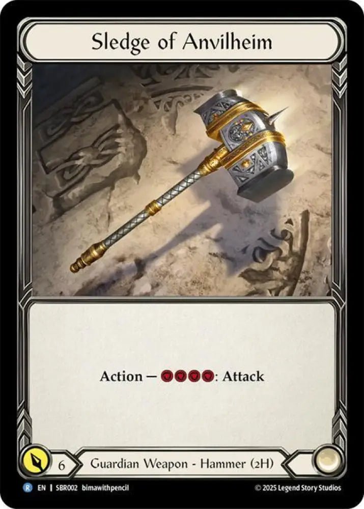 Sledge of Anvilheim (SBR002) [Silver Age Chapter 1]