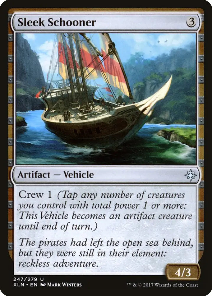Sleek Schooner [Ixalan] - MTG Single