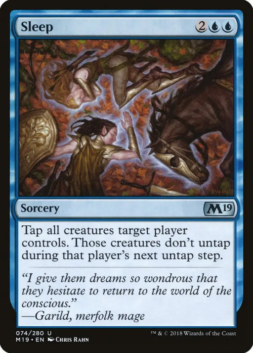 Sleep [Core Set 2019] - MTG Single