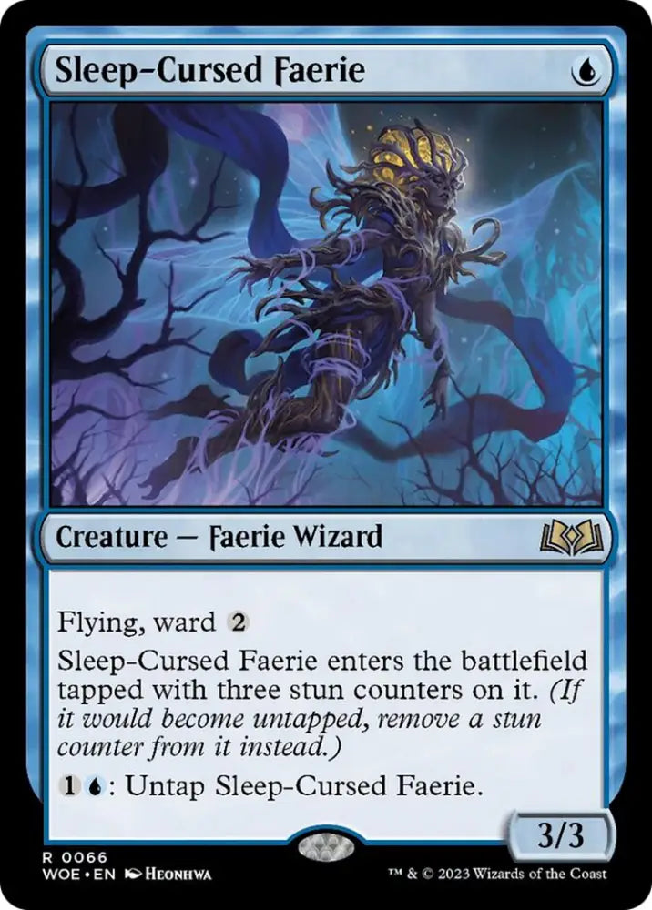 Sleep-Cursed Faerie [Wilds of Eldraine] - MTG Single
