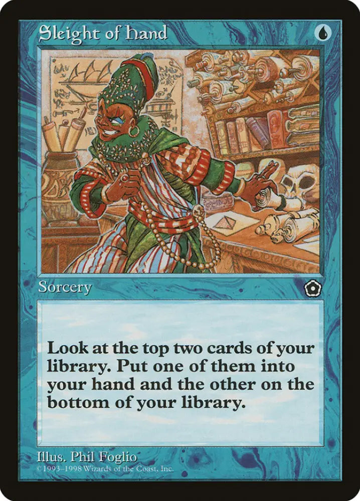 Sleight of Hand [Portal Second Age] - MTG Single