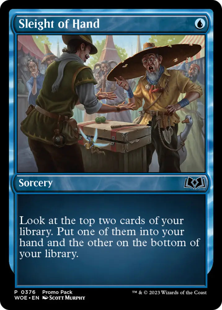 Sleight of Hand (Promo Pack) [Wilds of Eldraine] - MTG Single
