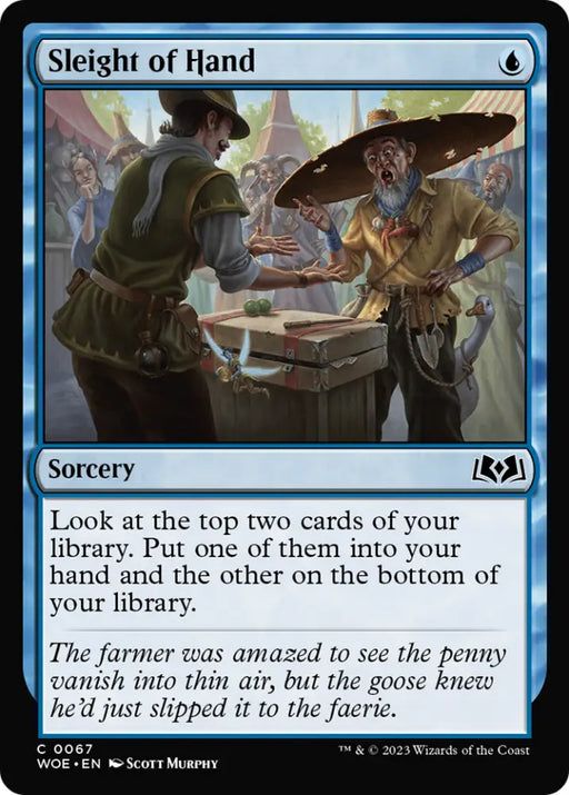 Sleight of Hand [Wilds of Eldraine] - MTG Single