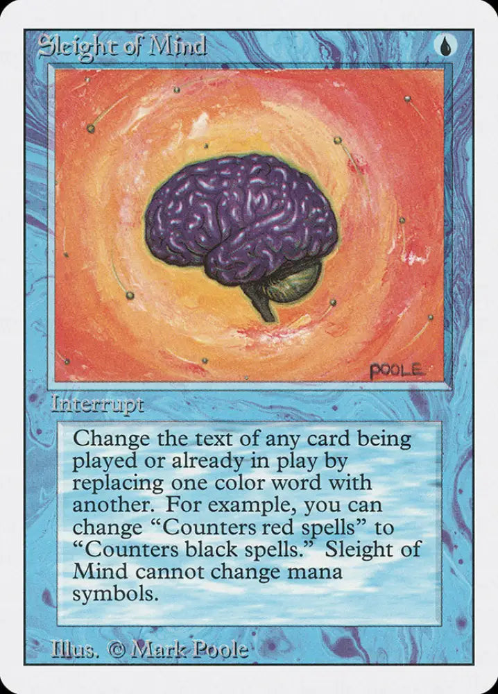 Sleight of Mind [Revised Edition] - MTG Single