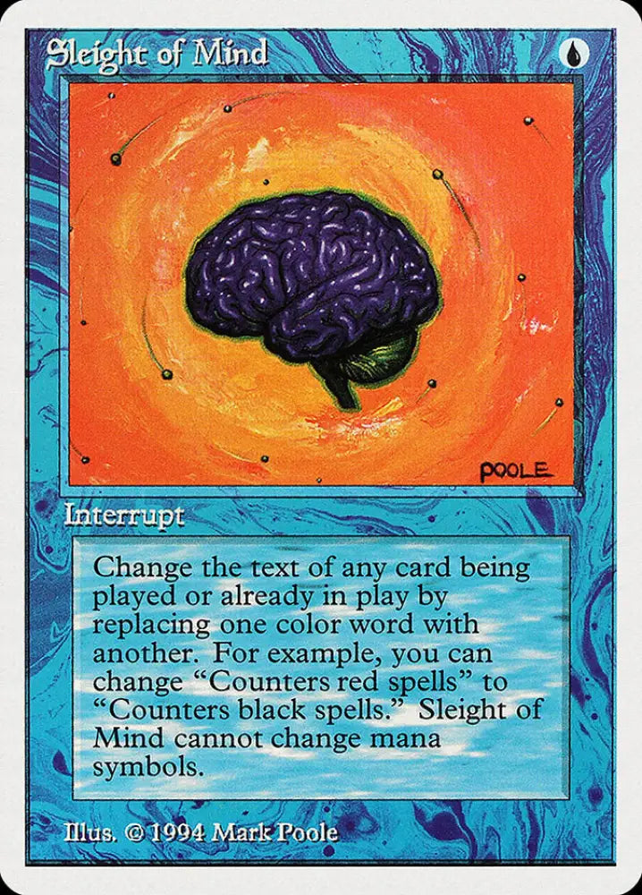 Sleight of Mind [Summer Magic / Edgar] - MTG Single
